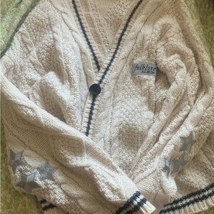 Taylor Swift Cream Knit Folklore Cardigan ORIGINAL 2020 see last slide for tag